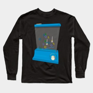 Blue Waterful Ring Toss Long Sleeve T-Shirt